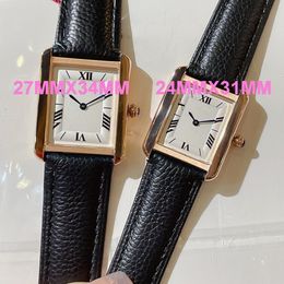 Couple Watch TANK ladies watchs designer diameter 36mm Sapphire glass Counter TOP Quality Official Replica wristwatch beautiful gift 0103