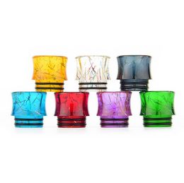 810 Thread Epoxy Resin Drip Tips Tips For TFV8 T528 RDA TFV12 Prince Crown Atomizer