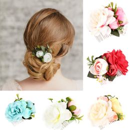 Headpieces Bridal Hair Bun Cloth Headwear Wedding Dress Accessories Handmade