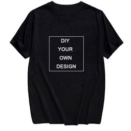 CLOOCL Send Your OWN Design Brand Picture Custom Men Women DIY Cotton T Shirt Short Sleeve Casual Tops Drop 220707