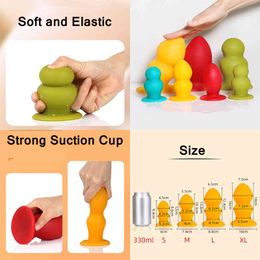 Nxy Anal Toys Huge Buttplug Silicone Plug for Women Sex Toy Bdsm Big Butt Annal Dildo Dilator Sexy for Men Gay Sexshop 220510