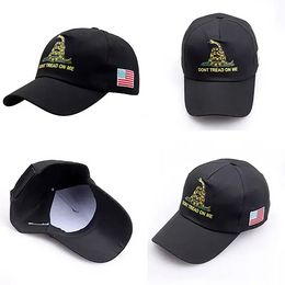 Party Supplies Printed Snake Pattern Baseball Cap Embroidered Flag Hat Casual Caps C0817