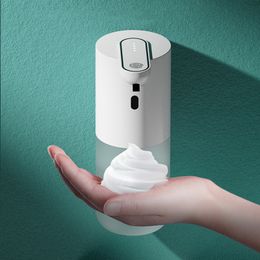 Intelligent Chargable Infrared Sensing Liquid Soap Dispenser Automatic Shampoo Shower Gel Hand Sanitizer Dish Soaps Alcohol Dispensers Containers ZL1003
