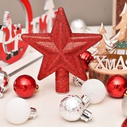 3cm30pcs Christmas balls christmas decorations for home Christmas tree top star Pendant adornos de navidad 201203