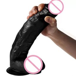 New Skin feeling Huge Realistic Dildo Silicone Penis Soft and flexible with Suction Cup for Women Masturbation Lesbain sexy Toy