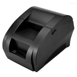 Printers 58mm Thermal Receipt Ticket Printer With Bluetooth USB Port For Mobile Phone Windows Support Cash Drawer Roge22