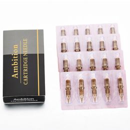 Disposable Tattoo Needle Cartridges Set of 20pcs Sterilized Safety Tattoo Needles for Cartridge Grip Machines