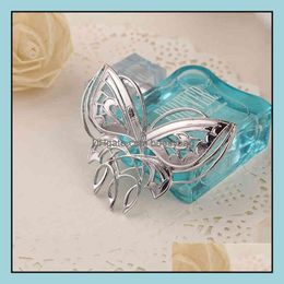 Pins Brooches Jewellery The Ees Arwen Evenstar Butterfly Brooch Pin Badge Accessories Sier Colour Fashion Movie Men Women Whole Drop Delivery