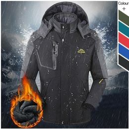 Winter Coat Men Outdoor Windproof Waterproof Multi-function Jacket Warm Overcoat Jacket Coat Fishing Sports Jackets 201128