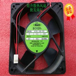Original NMB two-wire chassis/power cooling fan 12025 4710PL-04W-B20 DC12V 0.20A