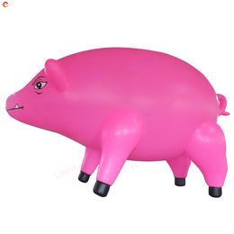 Free Ship Outdoor Activities advertising Giant Inflatable flying Pig Helium balloon for sale