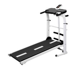 Multifunctional Mechanical Treadmill Home Running Mach ine With Handrail Walking Machine Sit Up Indoor Fitness Equipment