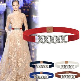 Belts Waist For Women Dresses Fashion Elastic Dress Wide Buckle Lady Stretch Belt WrapsBelts
