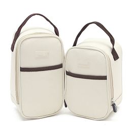 2L 3L portable lunch bag thermal picnic box food drinks milk cans holder cool small cooler insulated pack Y200429