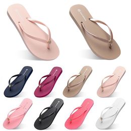 5sku-1 style41 fashion Slippers Beach shoes Flip Flops womens green yellow orange navy bule white pink brown summer sport sneaker 35-38-39