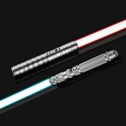 Lightsaber Laser RGB Metal Light Saber Sword Toys Espada Kpop Lightstick Brinquedos De Luz Juguetes Zabawki Oyuncak G220414