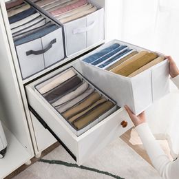 Klädarrangör Jeans Drawers Storage Box Garderob Lagringsfack Strumpor underkläder Bras