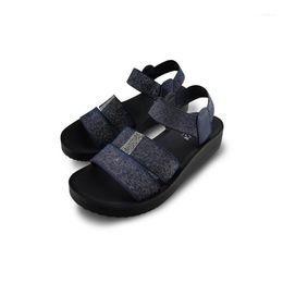 Flat Sandals Women Shoes Gladiator Open Toe Casual Plus Size Non-slip Durable Slip-on Ladies1