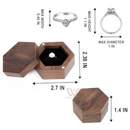 good souvenirs Canada - Good Sale Beautiful China Style Souvenir Custom Laser Logo Wooden Ring Box Jewelry Packaging Box For Wedding Case