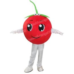 Halloween Cherry Mascot Costume Top quality Cartoon Plush Anime theme character Christmas Carnival Adults Birthday Party Fancy Outfit
