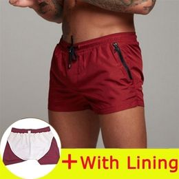 Men Casual Shorts Gyms Fitness Bodybuilding Mens Summer Cool Short Pants Male Jogger Workout Beach 220614