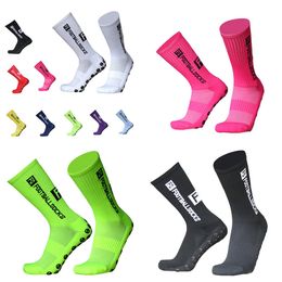 Professional Breathable Men Women Non-slip Football Socks Grip Soccer Sock Yoga Cycling Sport Socks 10 Colors