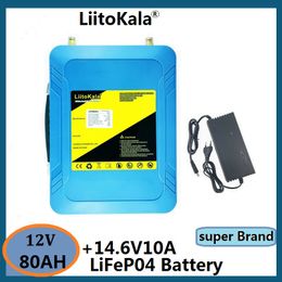 12.8V 80Ah lifepo4 battery 5V USB for outdoor backup power car backup light with 4.6V 10A