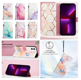 Leather Wallet Marble Rock Stone Holder Flip Cover Cases for iphone 13 pro max 12 mini 11 X XS XR Touch 7 /6