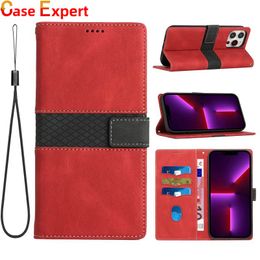 Leather Wallet Phone Cases With Card Slots for iPhone 12 13 14 15 Pro Max Samsung S24 Ultra Note 20 A02 A12 A22 A32 A42 A52