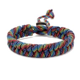 Classic Handmade Paracord Link Bracelet Outdoor Sports Jewellery