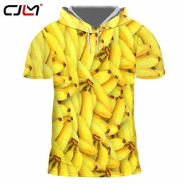 Men Winter Hoodies Tee Shirt 3D Printed Hooded Tshirt Creative Fruit Banana Creative Design Man Oversized Tshirt 220623