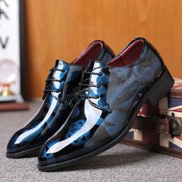 Italiano The Office Patent Leather Shoes for Men Oxford Shoes for Men Dress Shoes Business Suit