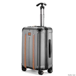 Travel Tale New Men And Women Spinner Trolley Suitcase Abs Rolling Bags For J220708 J220708