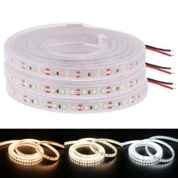 Strips 24V IP67 Waterproof LED Strip 2835 120Leds/m Flexible Tape Ribbon Diode Light Stripe Lamp White/Natural White/Warm WhiteLED