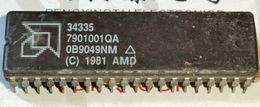 7901001QA = 8085 . Integrated circuits Chips Dual in-line 40 pin Ceramic package ICs . Vintage 8-bit MICROPROCESSOR / 8085 old cpu Collection , CDIP-40/ IC Microelectronics