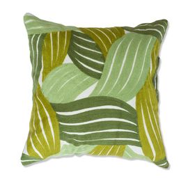 Cushion/Decorative Pillow Yellow Green Embroidered Cushion Cover Embroidery Throw CoversCushion/Decorative