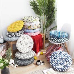 Round Cushion 40x40/45x45/50x50cm office chair sofa cushion tatami circular decoration seat cushion chair cushions wholesale 201009