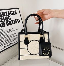The Tote Bags Canvas Handbag Letters Shopping Bag Summer Totes All-match Travel Crossbody Fashion 2022 Luxurys Designers Women Handbag Purses Wallets handbags