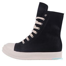 shoes male spring and autumn canvas shoes wax surface tide male boots Korean couple sports and leisure women