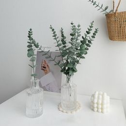 Vases Nordic Glass Transparent Flower Vase Design Hydroponic Terrarium Bottle Table Home DecorVasesVases