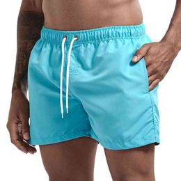 Men's Swim Shorts Summer Colourful Swimwear Man Swimsuit Swimming Trunks Sexy Beach Shorts Surf Board Male Clothing Pants Pouch Y220420