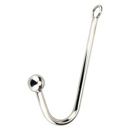 sexy Toys Metal Stainless Steel Anal Hook Single Bead Backyard Masturbation Adult Toy Beauty Items