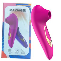 Powerful Vagina Clit Sucking Vibrator Clitoris Sucker sexy Toy for Woman Stimulator Waterproof Nipple Adults Couples