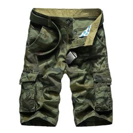 Camouflage Camo Cargo Shorts Men Mens Casual Male Loose Work Man Military Short Pants Plus Size 29-44 220325