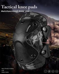 Elbow & Knee Pads Tactical Pad CS Military Protector Army Air Soft Outdoor Sport Hunting Safety Gear Protective