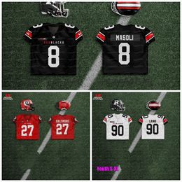 Ottawa 2021 Redblacks Rough Rider inspired Jersey 6 Antoine Pruneau 8 William Arndt 4 Dominique Davis 3 Jonathon Jennings 88 Brad Sinopoli 27 Sherrod 19 Nate Behar