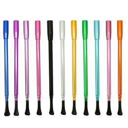 Retractable Thin Smoking Pipes Portable Coloured Elegant Lady Stretchable Rod Pipe Smoke Tube Tobacco Herb Cigarette Holder Hitter Bat ZL0919