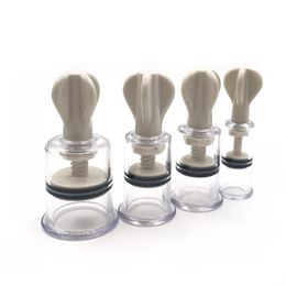 Other Massage Items Twist Suction Cupping Cup Nipple Enhancer Vacuum Cans Fetish Plastic Enlarger Body Breast Massager CupsOther