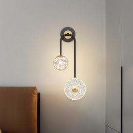 Wall Lamps Modern LED Sconce For Dining Room Aisle Hallway Bedhead Stairway Corridor Restaurant El Coffee Bar Office Indoor Home LightsWall