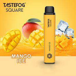 QK Tastefog Mesh Coil Disposable Vape 3500 Puffs Rechargeable Battery Stock Wholesale